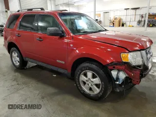 2008 Ford Escape XLT with VIN 1FMCU93178KE78034, listed as a Copart auction lot 63428455 with 194,892 mi miles and Salvage title. Bid and sale history available at DreamBid. Image 4.