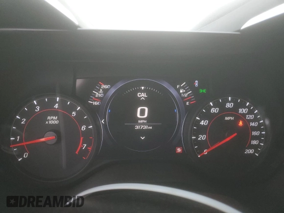 2019 Chevrolet Camaro 2SS z VIN 1G1FG1R79K0148316, wystawiony jako Copart lot #50399705 z przebiegiem 31 731 mil mil oraz Szkoda całkowita • Salvage title. Historia ofert i sprzedaży dostępna na DreamBid. Obrazek 9.