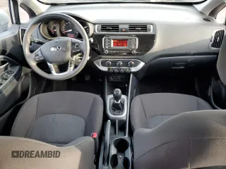 2016 Kia Rio LX with VIN KNADM4A30G6671355, listed as a Copart auction lot 48075515 with 98,168 mi miles and Salvage Title. Bid and sale history available at carsss.com. Image 8.