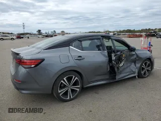 2020 Nissan Sentra SR z VIN 3N1AB8DV3LY236805, wystawiony jako Copart lot #53270025 z przebiegiem 31 428 mil mil oraz Szkoda całkowita • Salvage title. Historia ofert i sprzedaży dostępna na DreamBid. Obrazek 3.