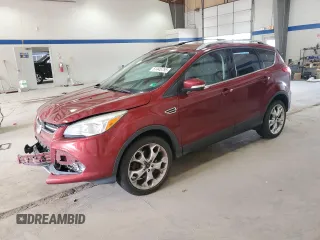 2014 Ford Escape Titanium with VIN 1FMCU9J90EUB52021, listed as a Copart auction lot 51445755 with 122,471 mi miles and Salvage Title. Bid and sale history available at DreamBid. Image 1.