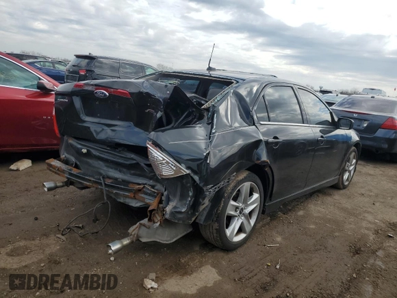 2012 Ford Fusion SPORT with VIN 3FAHP0KC9CR315430, listed as a Copart auction lot 49895735 with 158,574 mi miles and Salvage Title. Bid and sale history available at carsss.com. Image 3.