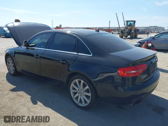 2013 Audi A4 Premium Plus with VIN WAUFFAFL5DN050169, listed as a IAAI auction lot 41677656 with 68,375 mi miles. Bid and sale history available at carsss.com. Image 3.