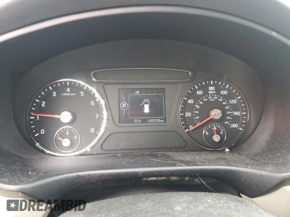 2016 Kia Sorento LX with VIN 5XYPG4A3XGG050922, listed as a Copart auction lot 47899445 with 149,208 mi miles and Salvage Title. Bid and sale history available at carsss.com. Image 9.