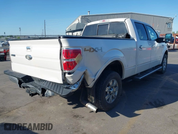 2012 Ford F-150 XL with VIN 1FTFW1ET4CFC64101, listed as a IAAI auction lot 42516381 with 237,211 mi miles and . Bid and sale history available at DreamBid. Image 4.