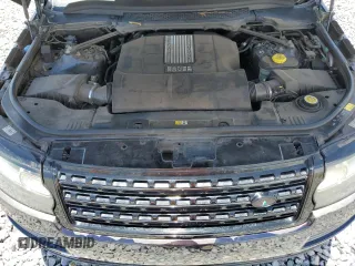 2014 Land Rover Range Rover Supercharged with VIN SALGS3TF4EA185528, listed as a Copart auction lot 61385675 with 83,334 mi miles and Salvage title. Bid and sale history available at DreamBid. Image 12.