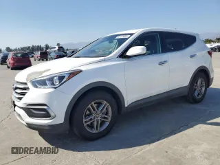 2018 Hyundai Santa Fe 2.4L with VIN 5NMZT3LB6JH098059, listed as a Copart auction lot 66133005 with 62,963 mi miles and Clean title. Bid and sale history available at DreamBid. Image 1.