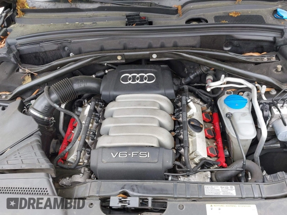 2012 Audi Q5 3.2L Premium Plus with VIN WA1DKAFP4CA135920, listed as a IAAI auction lot 41963400 with 131,023 mi miles. Bid and sale history available at carsss.com. Image 10.