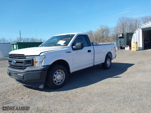 2019 Ford F-150 XL with VIN 1FTMF1CB1KKC53743, listed as a IAAI auction lot 41910136 with 106,461 mi miles. Bid and sale history available at carsss.com. Image 2.