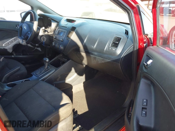 2016 Kia Forte LX with VIN KNAFK4A6XG5558849, listed as a IAAI auction lot 42115950 with 171,839 mi miles and . Bid and sale history available at carsss.com. Image 5.