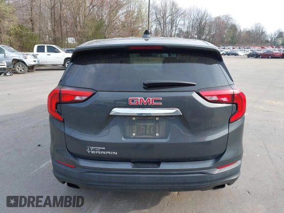 2018 GMC Terrain SLE with VIN 3GKALMEX0JL121211, listed as a IAAI auction lot 41780763 with 99,838 mi miles. Bid and sale history available at carsss.com. Image 16.