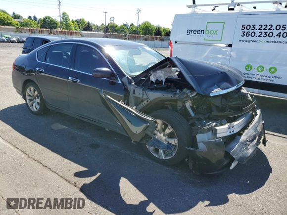2007 Infiniti M x with VIN JNKAY01F87M456796, listed as a Copart auction lot 68259234 with Not Provided miles and Salvage Title. Bid and sale history available at DreamBid. Image 4.