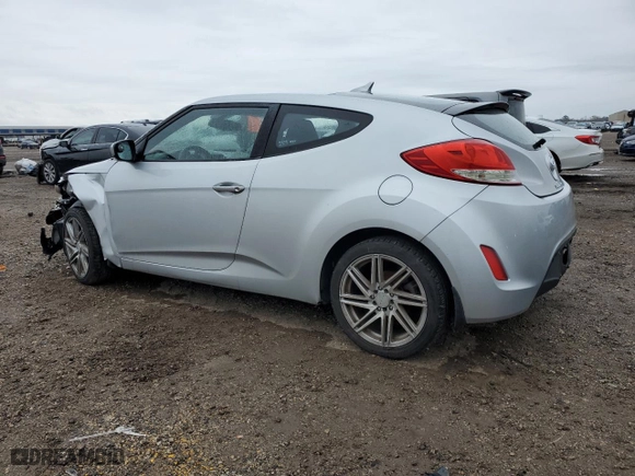 2013 Hyundai Veloster w/Black Int with VIN KMHTC6AD0DU096148, listed as a Copart auction lot 46505715 with 105,168 mi miles and Salvage Title. Bid and sale history available at carsss.com. Image 2.