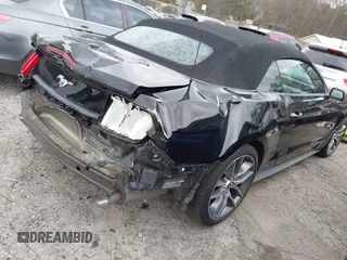 2016 Ford Mustang EcoBoost Premium with VIN 1FATP8UH5G5265653, listed as a IAAI auction lot 41835770 with 91,671 mi miles and . Bid and sale history available at carsss.com. Image 4.