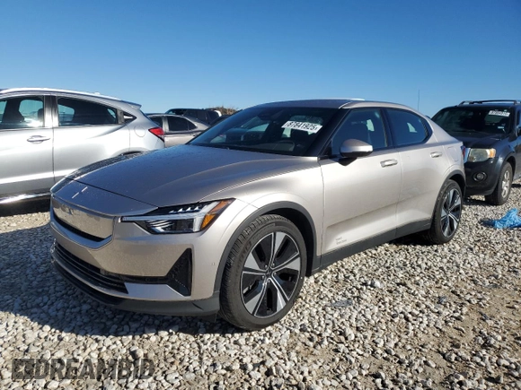 2024 Polestar 2 z VIN YSMFE3KA6RL239071, wystawiony jako Copart lot #87841925 z przebiegiem 9958 mil mil oraz Tytuł czysty. Historia ofert i sprzedaży dostępna na DreamBid. Obrazek 1.