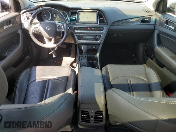 2019 Hyundai Sonata SEL with VIN 5NPE34AF2KH812512, listed as a Copart auction lot 53405175 with 35,722 mi miles and Salvage Title. Bid and sale history available at DreamBid. Image 8.