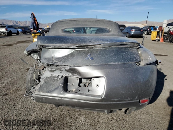 2007 Mitsubishi Eclipse GS with VIN 4A3AL25F27E024976, listed as a Copart auction lot 81960974 with 133,462 mi miles and Salvage Title. Bid and sale history available at carsss.com. Image 6.