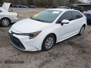 2020 Toyota Corolla L with VIN 5YFDPRAEXLP106963, listed as a IAAI auction lot 41343163 with 62,586 mi miles and . Bid and sale history available at DreamBid. Image 2.