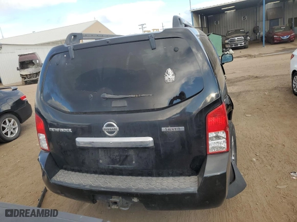 2012 Nissan Pathfinder S with VIN 5N1AR1NB0CC628049, listed as a Copart auction lot 80628384 with 175,448 mi miles and Salvage Title. Bid and sale history available at carsss.com. Image 6.