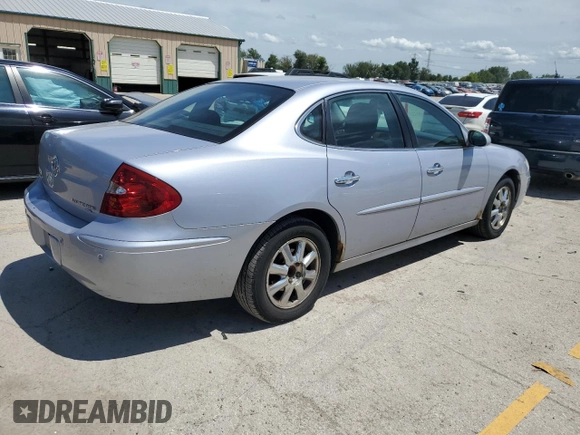 2005 Buick LaCrosse CXL z VIN 2G4WD532351143427, wystawiony jako Copart lot #44113855 z przebiegiem 139 807 mil mil oraz Nie do naprawy. Historia ofert i sprzedaży dostępna na DreamBid. Obrazek 3.