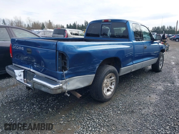 2001 Dodge Dakota Sport with VIN 1B7GL22N61S345811, listed as a IAAI auction lot 41676836 with 189,484 mi miles. Bid and sale history available at carsss.com. Image 4.