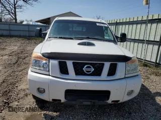 2012 Nissan Titan PRO-4X with VIN 1N6AA0CC3CN300529, listed as a Copart auction lot 53827945 with 82,331 mi miles and Salvage Title. Bid and sale history available at carsss.com. Image 5.
