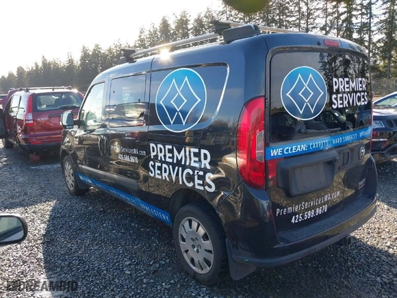 2015 Ram ProMaster City Cargo Van Tradesman SLT with VIN ZFBERFBT2F6A31493, listed as a IAAI auction lot 41489112 with 176,144 mi miles. Bid and sale history available at carsss.com. Image 3.