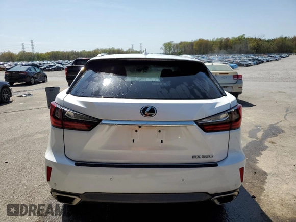 2018 Lexus RX with VIN 2T2BZMCA7JC150877, listed as a Copart auction lot 51517245 with 53,876 mi miles and Salvage Title. Bid and sale history available at carsss.com. Image 6.