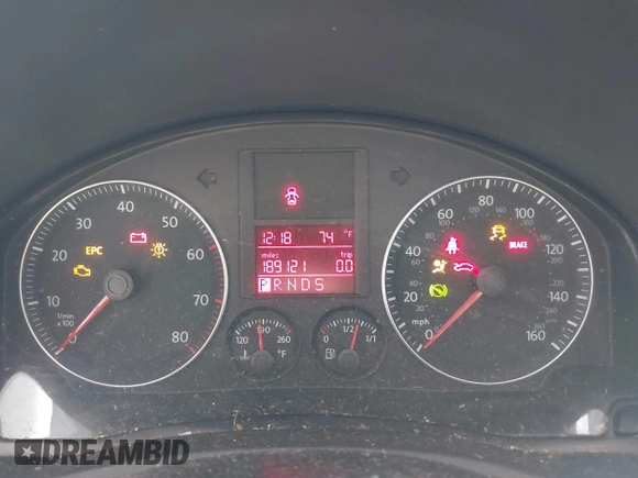 2007 Volkswagen Jetta with VIN 3VWGG71K67M052952, listed as a IAAI auction lot 42524174 with 189,121 mi miles and . Bid and sale history available at DreamBid. Image 7.