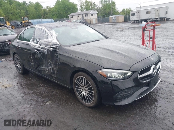 2024 Mercedes-Benz C 300 with VIN W1KAF4HBXRR224889, listed as a IAAI auction lot 42323821 with 7,092 mi miles and . Bid and sale history available at DreamBid. Image 1.