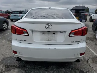 2010 Lexus IS 250 with VIN JTHBF5C20A5125178, listed as a Copart auction lot 55769825 with 190,247 mi miles and Clean title. Bid and sale history available at DreamBid. Image 6.