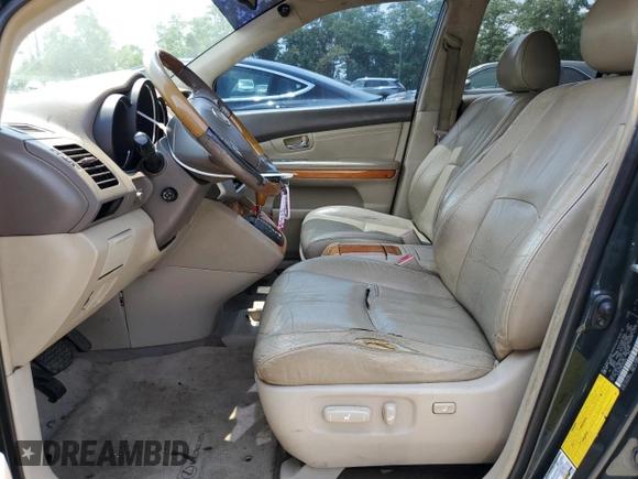 2005 Lexus RX 330 with VIN 2T2GA31U85C023324, listed as a Copart auction lot 65173594 with 221,061 mi miles and Salvage Title. Bid and sale history available at carsss.com. Image 7.