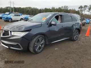 2020 Acura MDX w/Technology Pkg with VIN 5J8YD3H56LL001523, listed as a Copart auction lot 42975805 with 0 mi miles and Salvage Title. Bid and sale history available at carsss.com. Image 1.