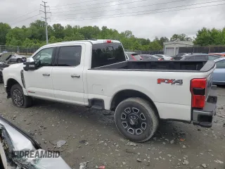 2024 Ford F-350 XL with VIN 1FT8W3BM2REE22287, listed as a Copart auction lot 58079025 with 11,384 mi miles and Salvage title. Bid and sale history available at DreamBid. Image 2.