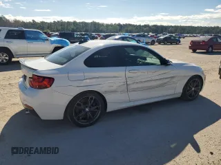 2016 BMW 2 Series M235i xDrive with VIN WBA1J9C50GV371750, listed as a Copart auction lot 74323344 with 92,512 mi miles and Clean Title. Bid and sale history available at carsss.com. Image 3.
