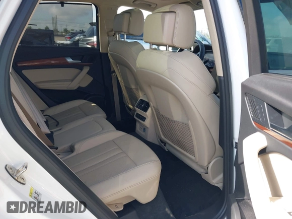2021 Audi Q5 Prestige with VIN WA1CAAFY7M2034552, listed as a IAAI auction lot 41922211 with 52,235 mi miles and . Bid and sale history available at DreamBid. Image 8.
