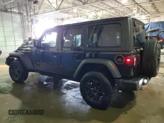 2022 Jeep Wrangler Unlimited Sport S with VIN 1C4HJXDGXNW152081, listed as a Copart auction lot 48708555 with 41,290 mi miles and Clean Title. Bid and sale history available at DreamBid. Image 2.