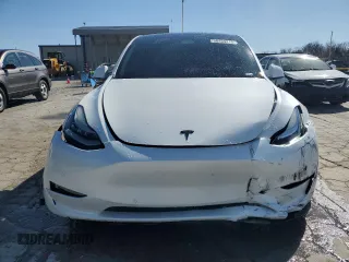 2022 Tesla Model Y Long Range with VIN 7SAYGDEE7NF408209, listed as a Copart auction lot 50469215 with 33,621 mi miles and Salvage Title. Bid and sale history available at carsss.com. Image 5.