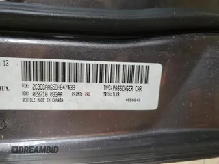 2013 Chrysler 300 with VIN 2C3CCAAG5DH647439, listed as a Copart auction lot 49911115 with 181,746 mi miles and Salvage Title. Bid and sale history available at carsss.com. Image 12.