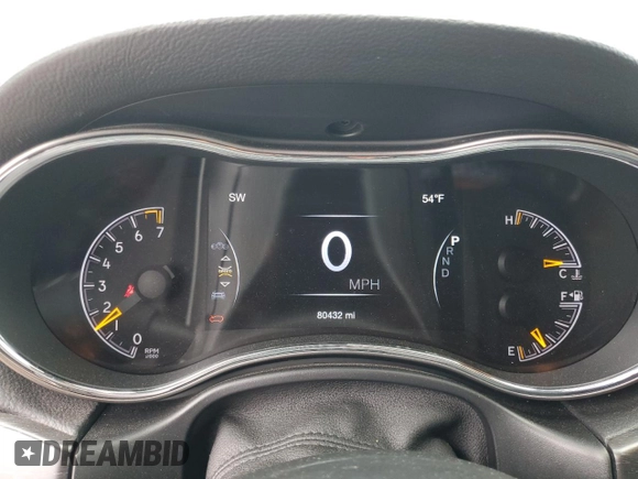 2018 Jeep Grand Cherokee Upland with VIN 1C4RJFAG8JC488309, listed as a Copart auction lot 59884225 with 80,432 mi miles and Salvage title. Bid and sale history available at DreamBid. Image 9.