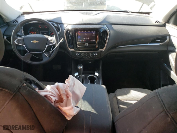 2020 Chevrolet Traverse LS with VIN 1GNERFKW3LJ294161, listed as a Copart auction lot 46523075 with 137,351 mi miles and Salvage Title. Bid and sale history available at carsss.com. Image 8.