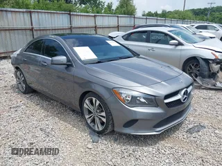 2018 Mercedes-Benz CLA 250 with VIN WDDSJ4GB0JN667469, listed as a IAAI auction lot 42616080 with 63,069 mi miles and . Bid and sale history available at DreamBid. Image 1.