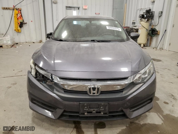 2017 Honda Civic Sedan LX with VIN 19XFC2F53HE081658, listed as a Copart auction lot 52955375 with 106,196 mi miles and Non Repairable. Bid and sale history available at carsss.com. Image 5.