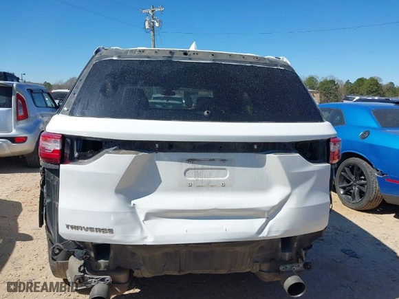 2019 Chevrolet Traverse LS with VIN 1GNERFKWXKJ286587, listed as a IAAI auction lot 41845285 with 283,381 mi miles. Bid and sale history available at carsss.com. Image 16.