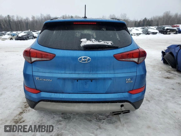 2017 Hyundai Tucson Value z VIN KM8J3CA23HU266206, wystawiony jako Copart lot #46698775 z przebiegiem Nie podano mil oraz Nie do naprawy • Non repairable. Historia ofert i sprzedaży dostępna na DreamBid. Obrazek 6.