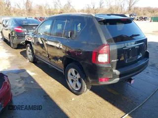 2016 Jeep Compass High Altitude Edition with VIN 1C4NJDEB9GD757325, listed as a IAAI auction lot 41854862 with 165,619 mi miles. Bid and sale history available at carsss.com. Image 3.