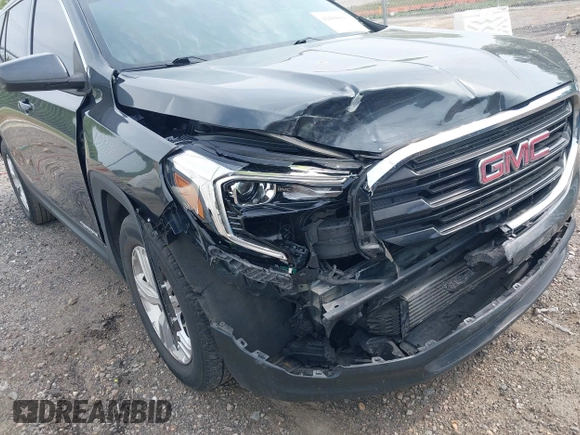 2018 GMC Terrain SLE with VIN 3GKALMEV3JL254091, listed as a IAAI auction lot 42008693 with 118,927 mi miles and . Bid and sale history available at carsss.com. Image 6.
