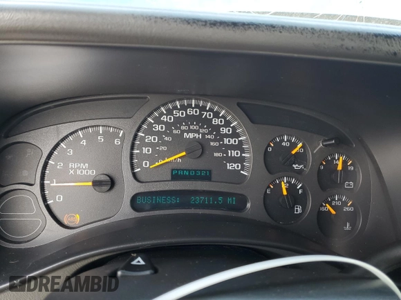 2003 Chevrolet Avalanche z VIN 3GNEK13T53G317159, wystawiony jako Copart lot #54570495 z przebiegiem 23 711 mil mil oraz Nie do naprawy • Non repairable. Historia ofert i sprzedaży dostępna na DreamBid. Obrazek 9.