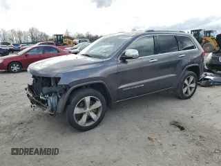 2016 Jeep Grand Cherokee Overland with VIN 1C4RJFCT6GC492393, listed as a Copart auction lot 51049315 with 122,134 mi miles and Salvage title. Bid and sale history available at DreamBid. Image 1.