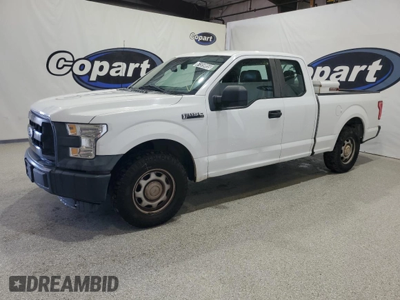 2015 Ford F-150 XL with VIN 1FTEX1C89FFA73866, listed as a Copart auction lot 61559855 with 208,774 mi miles and Clean title. Bid and sale history available at DreamBid. Image 1.